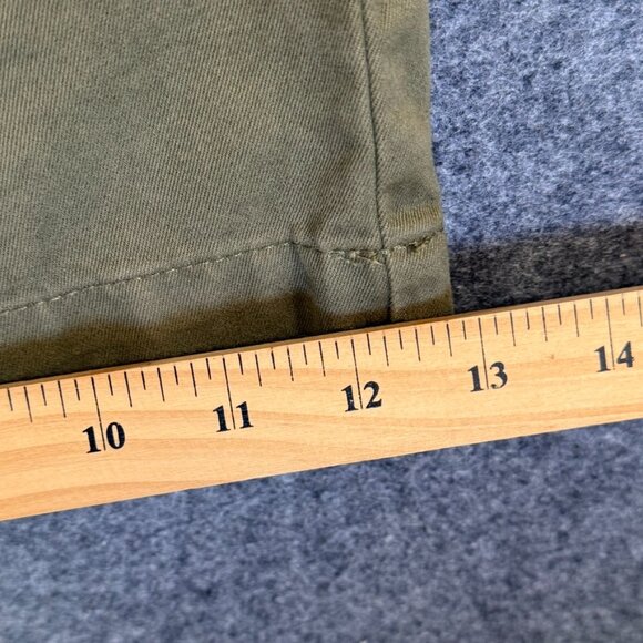 Alpha Industries Womens Wide Leg Pant W OG-107 Green Cargo Pocket Sz 31x32 NWT - Picture 15 of 16